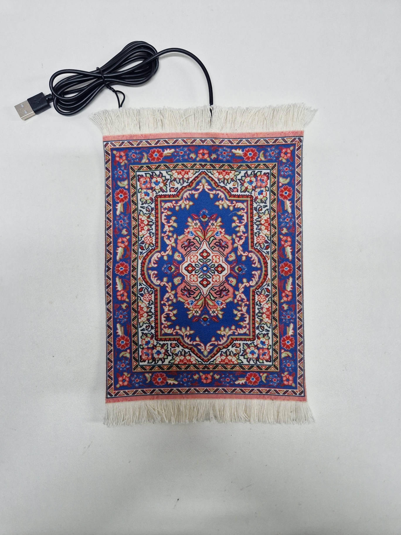 Verwarmde muismat met USB in het Perzische dessin Porselein
